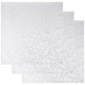 Комплект салфеток из 3шт 40х40см  "дамаск",белый, 100% пэ . SANTALINO (850-517-29)