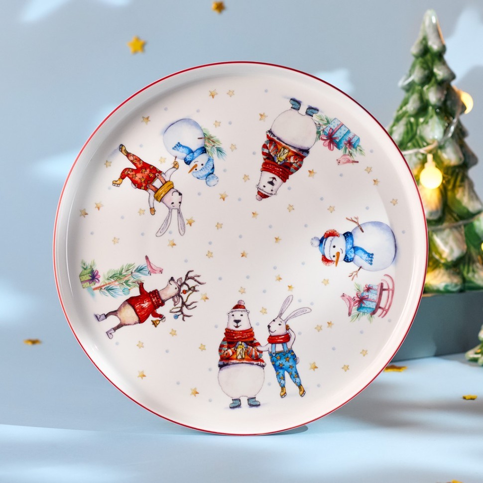 Тарелка lefard "winter story" 26 см Lefard (425-276)