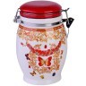 Банка для сыпучих продуктов 930мл Романтика доломит LR (30774)