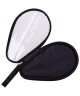 Чехол для ракетки для настольного тенниса CS-02, для одной ракетки, черный/прозрачный (417099)