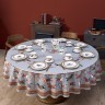 Скатерть круглая  "passage" ,d220см, 100% хлопок,твил c пропиткой, серый Lefard (850-761-26)