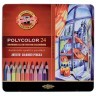 Карандаши цветные художественные KOH-I-NOOR Polycolor 24 цвета в коробке 3824024002PL/181022 (1) (64983)
