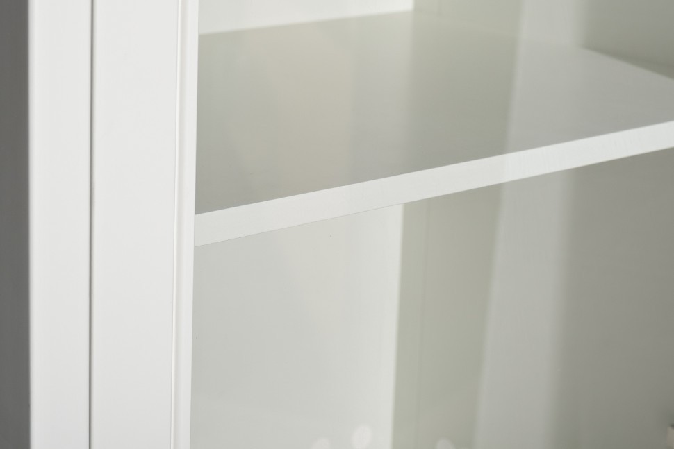 Шкаф-витрина 1 стеклянный фасад с тумбой прикроватной с 2-мя ящиками (TT-00016860)