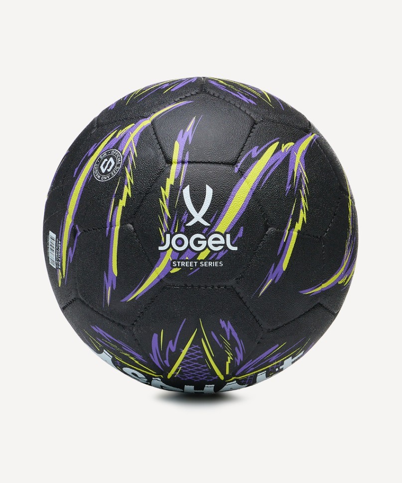 Мяч футбольный JOGEL Asphalt №5, черный (2133987)
