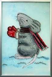 Картина В ожидании чудес с кристаллами Swarovski (2299)