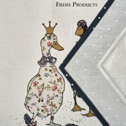 Дорожка на стол "family farm", 45х145см, синий, 100% хлопок,твил Lefard (850-742-31)