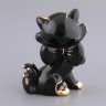 Фигурка "кошка черная" 13*8 см. высота=18 см. Hangzhou Jinding (98-1005) 