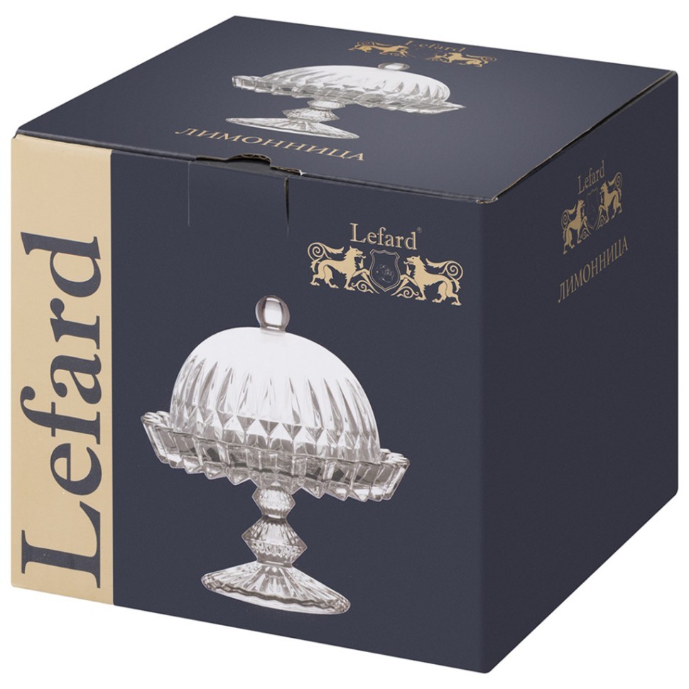 Лимонница "crystality" на ножке, 14*15 см Lefard (345-515)
