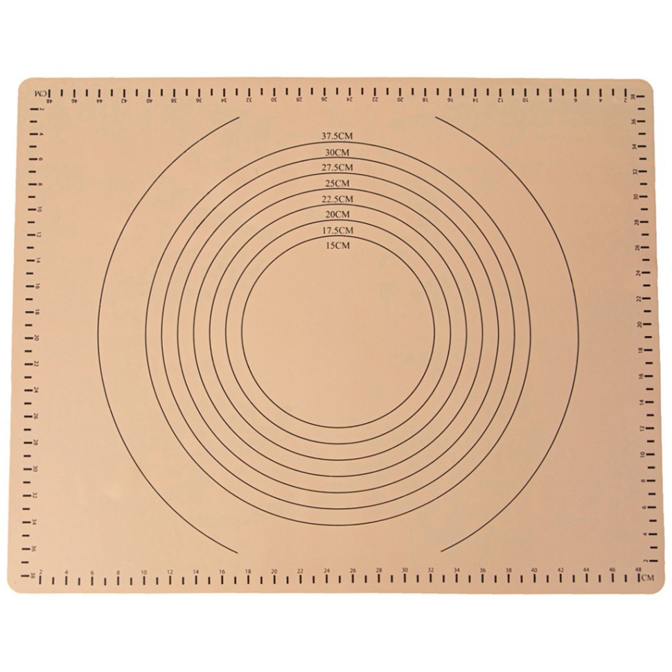 Коврик для раскатки теста 50*39 см Agness (923-226)