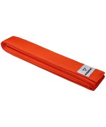 Пояс для единоборств BASE, хлопок/полиэстер, оранжевый, 240 см (2108598)