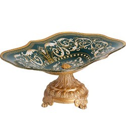 Фруктовница 41х28х16 см,стекло,в ассорт (4005-1)