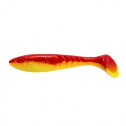 Виброхвост Helios Slash 2,64"/6,7 см, цвет Red Lemon 10 шт HS-19-050 (77832)