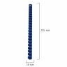Пружины пластик. для переплета к-т 100 шт 16 мм (для сшив. 101-120 л.) синие Brauberg 530922 (1) (89969)