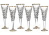 Набор бокалов для шампанского "ледник" из 6 шт.150 мл. высота=24 см. Bohemia Jihlava (663-085) 
