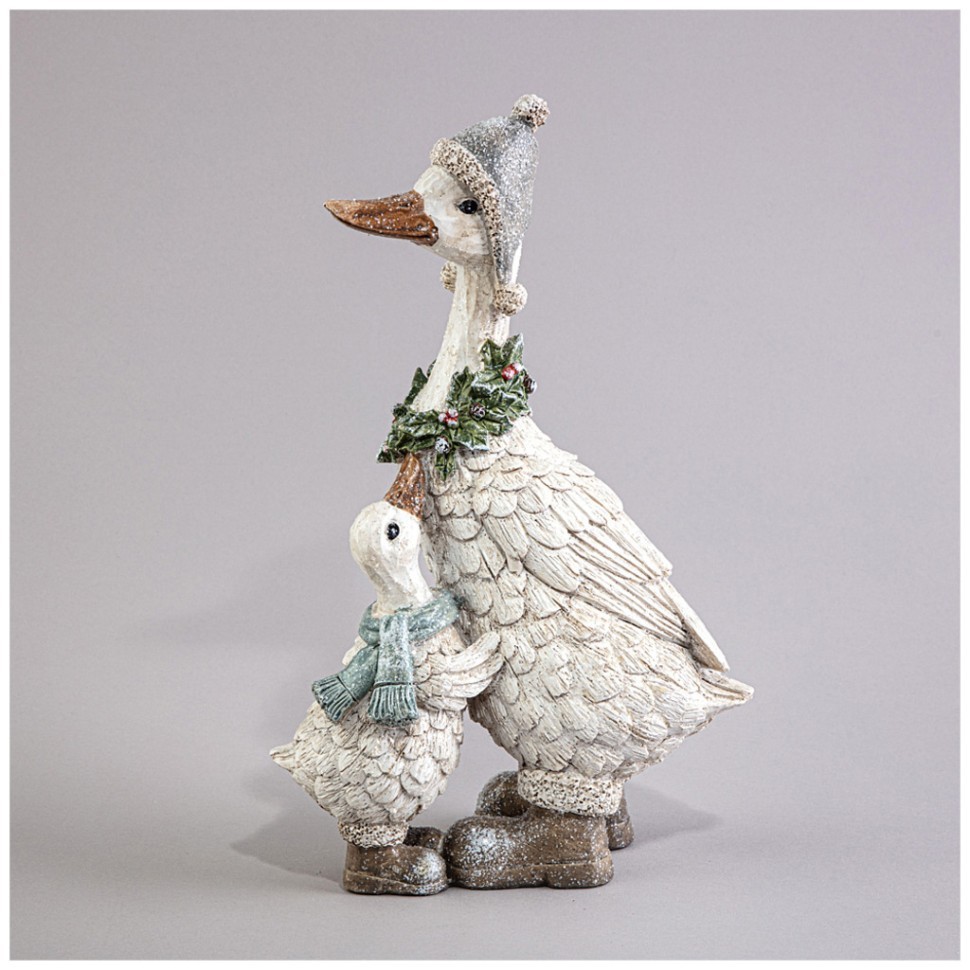 Статуэтка "гуси" 14,5х13,5х27,5 см Lefard (121-105)