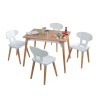 Набор детской мебели Mid Century: стол, 4 стула (26196_KE)