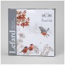 Тарелка обеденная lefard "лесная сказка" снегири 27 см Lefard (85-2068)