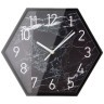 Часы настенные "marble" цвет:черный 30*30*4,5 см Lefard (220-458)