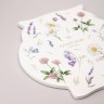 Подставка под горячее agness "flower story" 16*16*1 см Agness (358-2189)