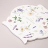 Подставка под горячее agness "flower story" 16*16*1 см Agness (358-2189)