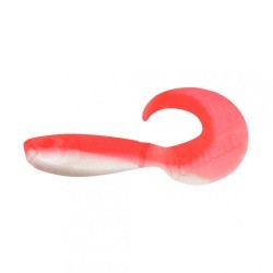 Твистер Yaman PRO Mermaid Tail, р.3 inch, цвет #27 - Red White (уп. 10 шт.) YP-MT3-27 (87955)