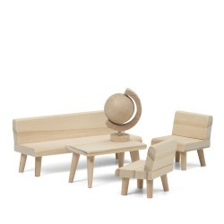 Набор деревянной мебели для домика &laquo;Сделай сам&raquo; Гостиная (LB_60906100)