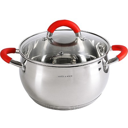 Кастрюля 4л нерж/ст с крышкой (9-30993-4)