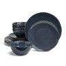 Набор обеденный bronco "concept" на 4пер. 12 пр. синий Bronco (576-1010)