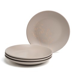 Набор тарелок закусочных bronco "grasses" 4 шт. диаметр=19,5 см Bronco (191-339-1) Набор тарелок закусочных bronco "grasses" 4 шт. диаметр=19,5 см Bronco (191-339-1)