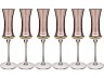 Набор из 6-ти бокалов для шампанского "грей" 130 мл (кор=4наб.) Dalian Hantai (595-006)