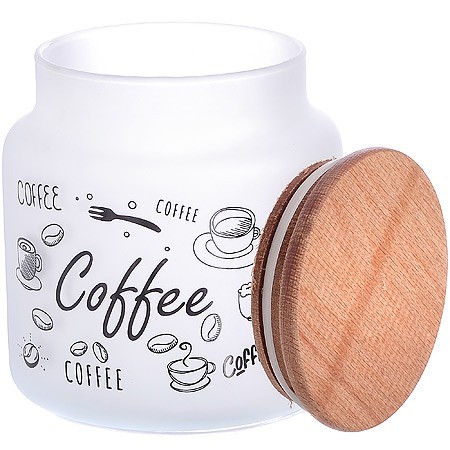 Банка для сыпучих 635 мл,дер. крыш.MB (80751)