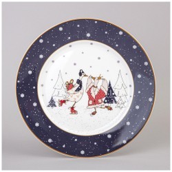 Тарелка обеденная lefard "family christmas" 25 см Lefard (425-117)