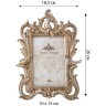 Фоторамка коллекция "рококо", 18,5*2*26cm Lefard (504-367)