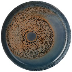 Тарелка десертная "green stone" диаметр 21 см, высота 2 cм Bronco (332-035)
