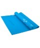 Коврик для йоги FM-102, PVC, 173x61x0,4 см, с рисунком, синий (78597)