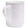 Набор кружек lefard "grey lace" 4 шт. 400 мл Lefard (440-316)