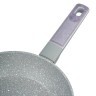 Сковорода с антипригарным покрытием pfluon marble, 20*4,5 см Agness (902-120)