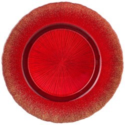 Тарелка "merry red" 28 см мал.уп.=6шт. Bronco (336-153)