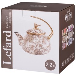 Чайник эмалированный lefard 2,2л подходит для индукцион.плит Lefard (950-715)