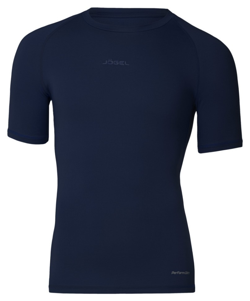 Футболка компрессионная JÖGEL PerFormDRY Baselayer Tee SS 2, темно-синий (2117416)