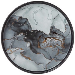 Тарелка закусочная lefard "moon art" 20,5см черный Lefard (42-398-1)