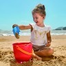 Игрушка для песка (море, песочница) - красное ведерко, синий совок (E4080_HP)