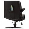 Кресло офисное BRABIX Bliss MS-004 6 массажных модулей экокожа черное 532522 (1) (94590)