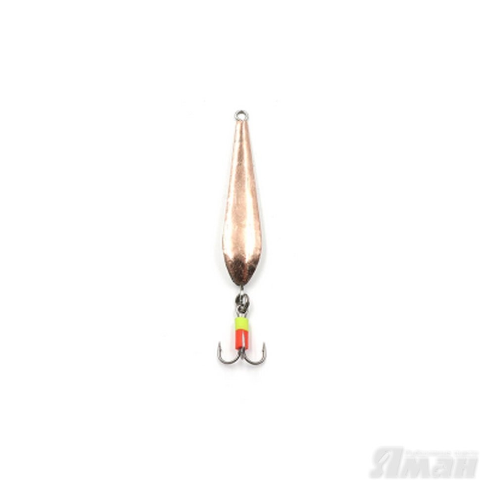 Блесна зимняя ЯМАН Лыжа, 40 мм, 3,2 г, цвет никель/медь Я-БВ66 (67775)