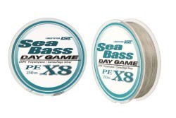 Шнур плетеный Linesystem Sea Bass X8 Day Gaмe #0,8 (0,148мм) 150м silver (79018)