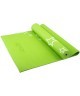 Коврик для йоги FM-102, PVC, 173x61x0,6 см, с рисунком, зеленый (78599)