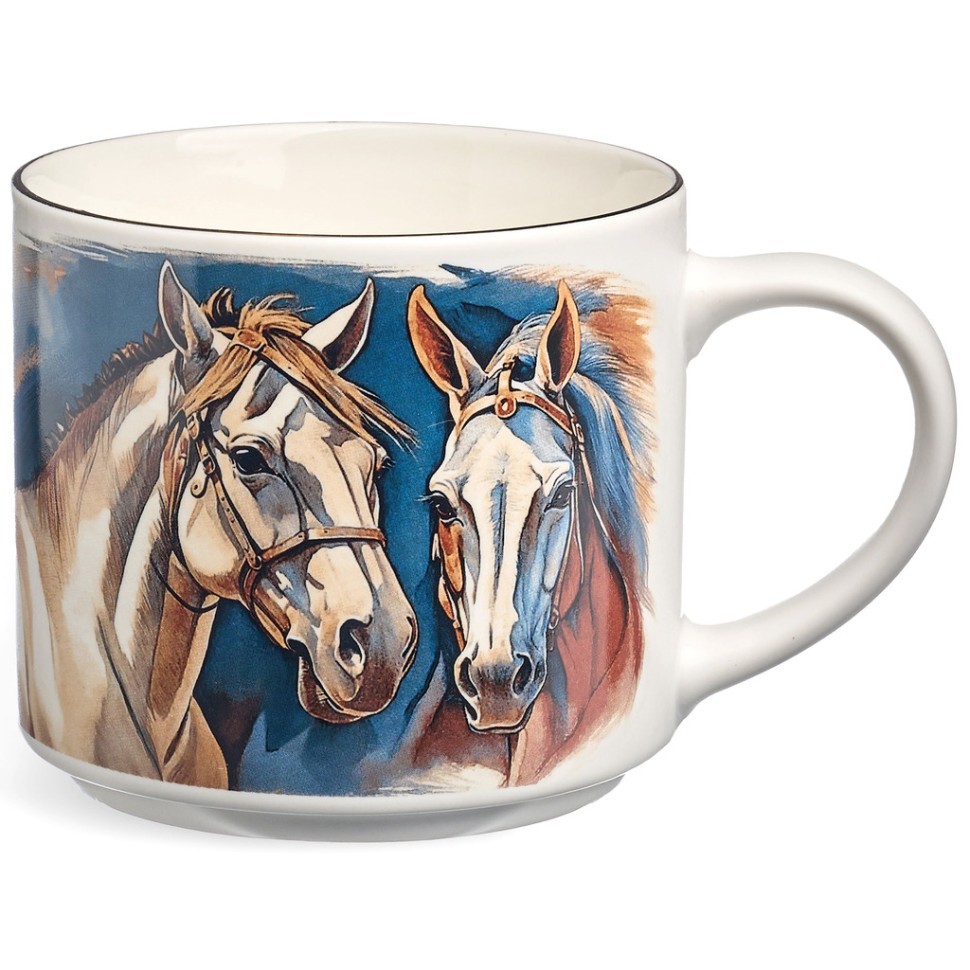 Кружка lefard "horse" золото 500мл Lefard (260-1058)