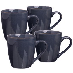 Набор кружек bronco "concept" 4 шт. 355 мл синий Bronco (576-1012)