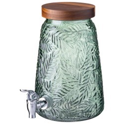 Диспенсер для напитков flora green 3,5 л на деревянной подставке (акация) Lefard (172-190) Диспенсер для напитков flora green 3,5 л на деревянной подставке (акация) Lefard (172-190)