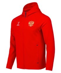 Худи на молнии JOGEL NATIONAL Essential Hooded FZ Jacket, красный (2111409)